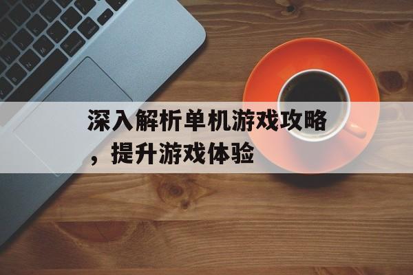 深入解析单机游戏攻略，提升游戏体验