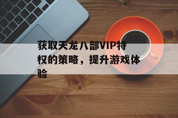 获取天龙八部VIP特权的策略，提升游戏体验