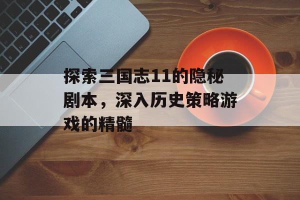 探索三国志11的隐秘剧本，深入历史策略游戏的精髓