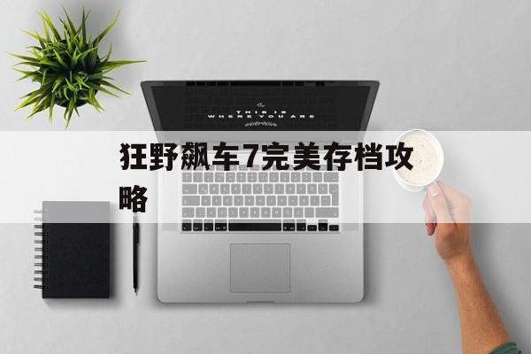 狂野飙车7完美存档攻略