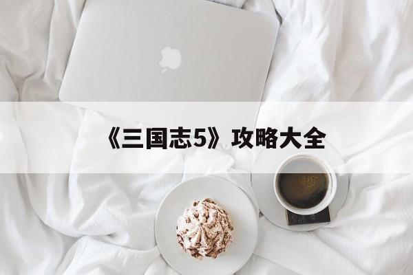 《三国志5》攻略大全