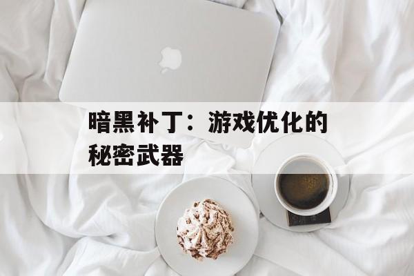 暗黑补丁：游戏优化的秘密武器