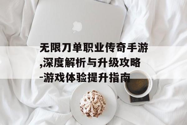 无限刀单职业传奇手游,深度解析与升级攻略-游戏体验提升指南